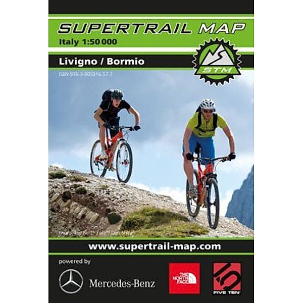 Supertrail Map / Supertrail Map Livigno / Bormio