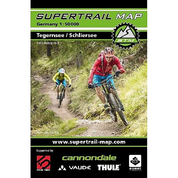 Supertrail Map / Supertrail Map Tegernsee / Schliersee