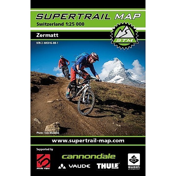Supertrail Map / Supertrail Map Zermatt