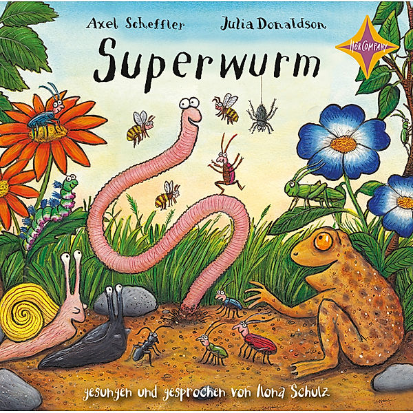 Superwurm,1 Audio-CD, Julia Donaldson