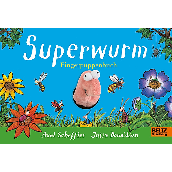 Superwurm-Fingerpuppenbuch, Axel Scheffler, Julia Donaldson