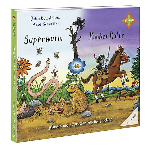 Superwurm / Räuber Ratte,1 Audio-CD, Julia Donaldson