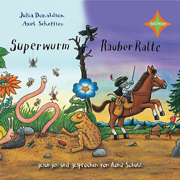 Superwurm / Räuber Ratte, Axel Scheffler, Julia Donaldson