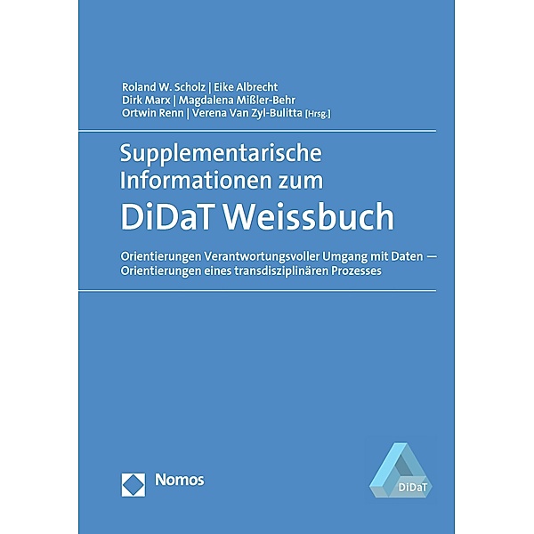 Supplementarische Informationen zum DiDaT Weissbuch