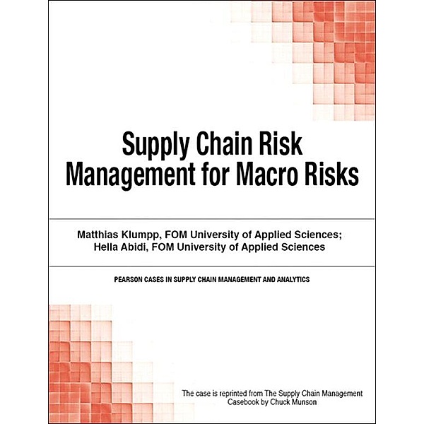 Supply Chain Risk Management for Macro Risks, Chuck Munson