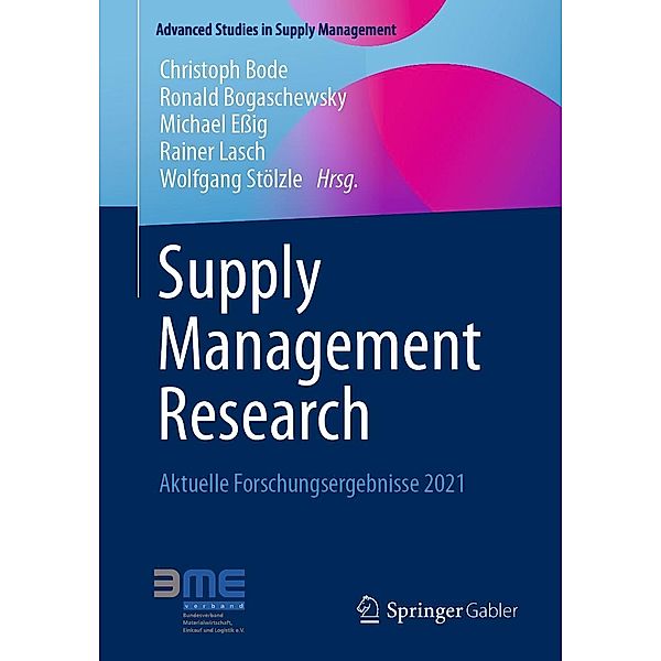 Supply Management Research / Advanced Studies in Supply Management