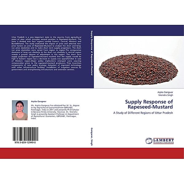 Supply Response of Rapeseed-Mustard, Arpita Gangwar, Virendra Singh