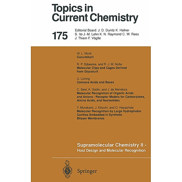 Supramolecular Chemistry II Host Design and Molecular Recognition