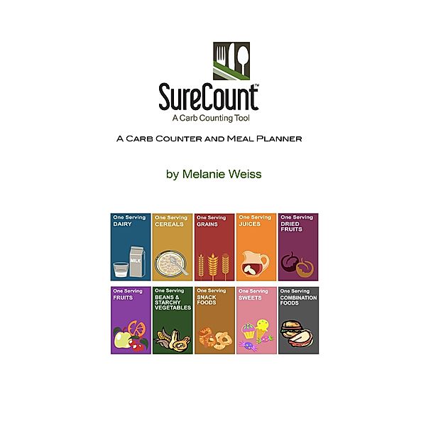 SureCount, Diabetes Management In Your Hands, A Carb Counter and Meal Planner / eBookIt.com, Melanie Weiss