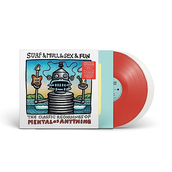Surf & Mull & Sex & Fun (Red+White 2-Vinyl), Mental As Anything