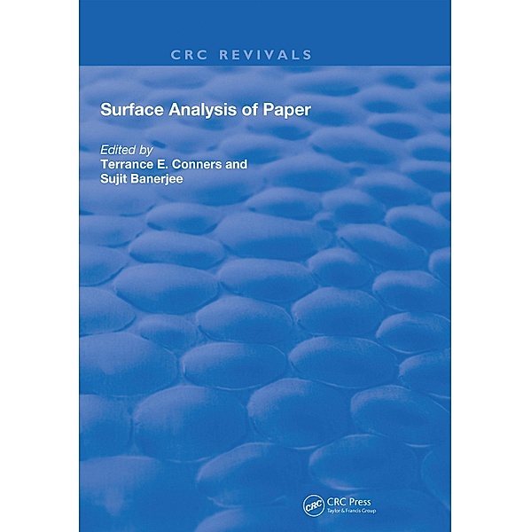 Surface Analysis of Paper, Terrance E. Conners, Sujit Banerjee