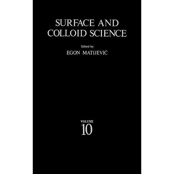 Surface and Colloid Science