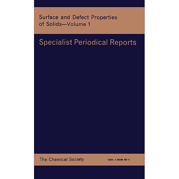 Surface and Defect Properties of Solids / ISSN