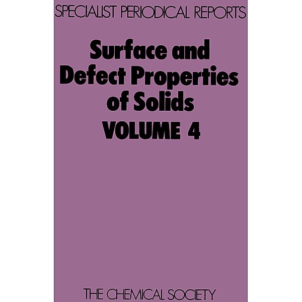 Surface and Defect Properties of Solids / ISSN