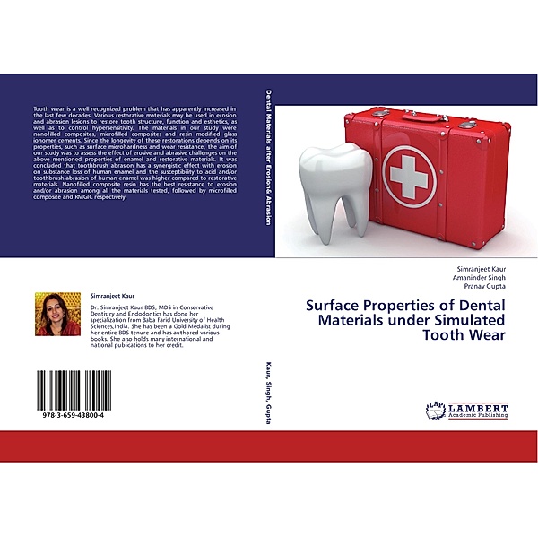 Surface Properties of Dental Materials under Simulated Tooth Wear, Simranjeet Kaur, Amaninder Singh, Pranav Gupta