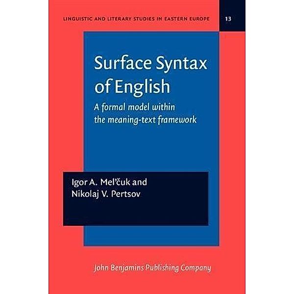 Surface Syntax of English, Igor Mel'cuk