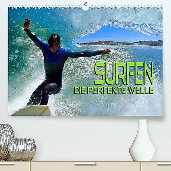 Surfen - die perfekte Welle (Premium-Kalender 2020 DIN A2 quer), Renate Bleicher