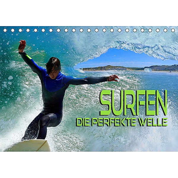 Surfen - die perfekte Welle (Tischkalender 2019 DIN A5 quer), Renate Bleicher