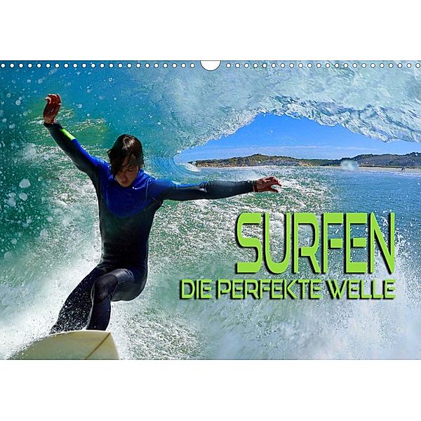 Surfen - die perfekte Welle (Wandkalender 2023 DIN A3 quer), Renate Bleicher