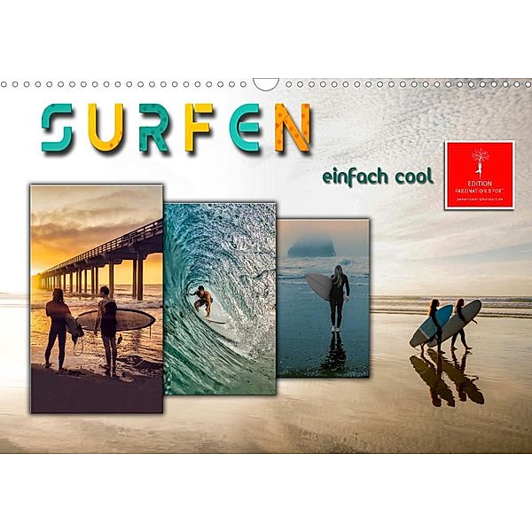 Surfen - einfach cool (Wandkalender 2023 DIN A3 quer), Peter Roder