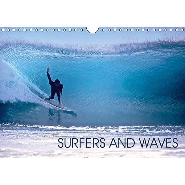 SURFERS AND WAVES (Wall Calendar 2019 DIN A4 Landscape), Marion Koell
