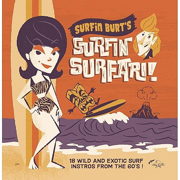 Surfin Burt's Surfin Surfari! (limited Orange Vinyl), Diverse Interpreten