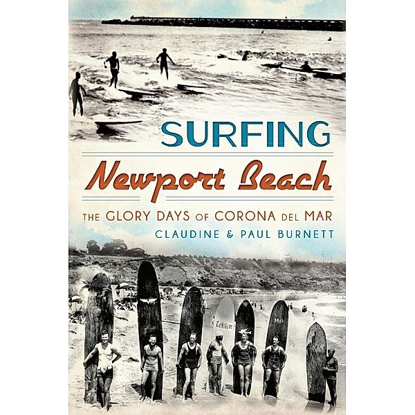 Surfing Newport Beach, Claudine Burnett