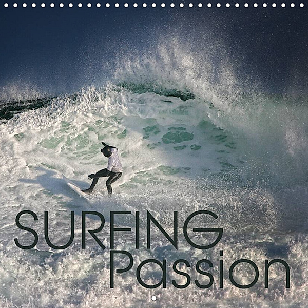 Surfing Passion (Wall Calendar 2023 300 × 300 mm Square), Martina Cross
