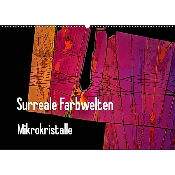 Surreale Farbwelten - Mikrokristalle (Wandkalender 2023 DIN A2 quer), Dieter Schenckenberg