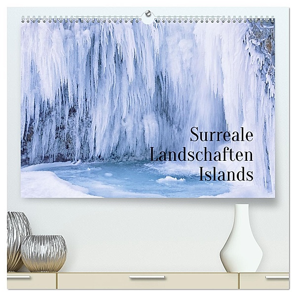 Surreale Landschaften Islands (hochwertiger Premium Wandkalender 2025 DIN A2 quer), Kunstdruck in Hochglanz, Calvendo, Romy Pfeifer
