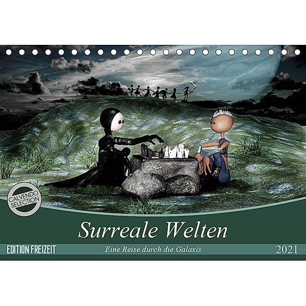 Surreale Welten (Tischkalender 2021 DIN A5 quer), Norbert Buch