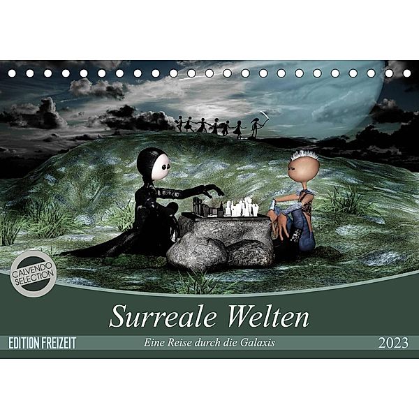 Surreale Welten (Tischkalender 2023 DIN A5 quer), Norbert Buch