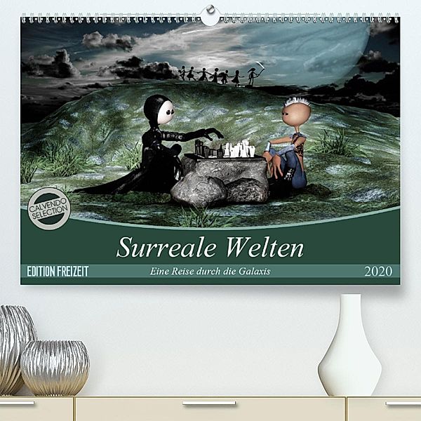 Surreale Welten(Premium, hochwertiger DIN A2 Wandkalender 2020, Kunstdruck in Hochglanz), Norbert Buch