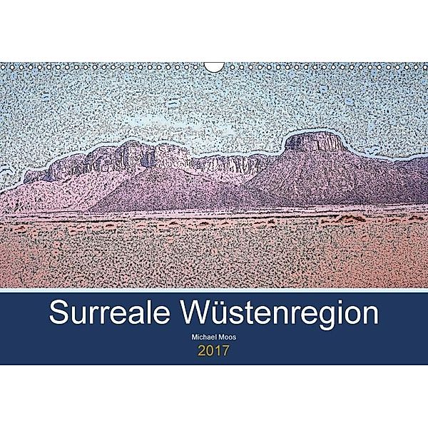 Surreale Wüstenregion (Wandkalender 2017 DIN A3 quer), Michael Moos