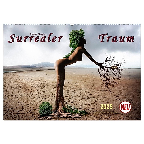 Surrealer Traum (Wandkalender 2025 DIN A2 quer), CALVENDO Monatskalender, Calvendo, Peter Roder
