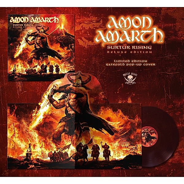 Surtur Rising (Burgundy And Royal Blue Marbled) (Vinyl), Amon Amarth