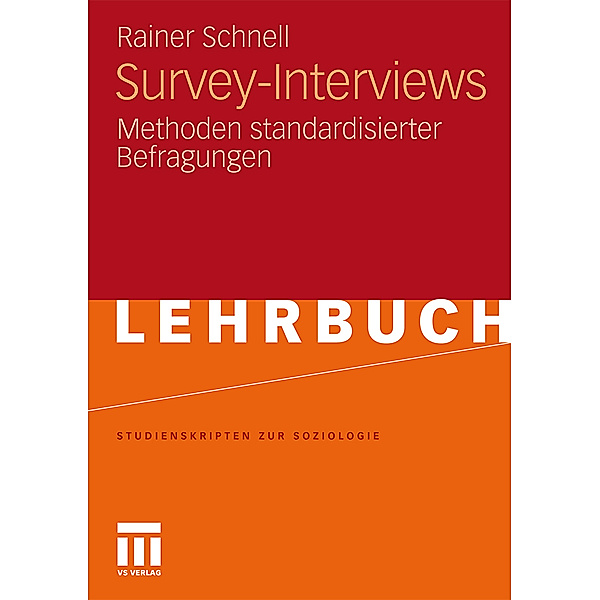 Survey-Interviews, Rainer Schnell