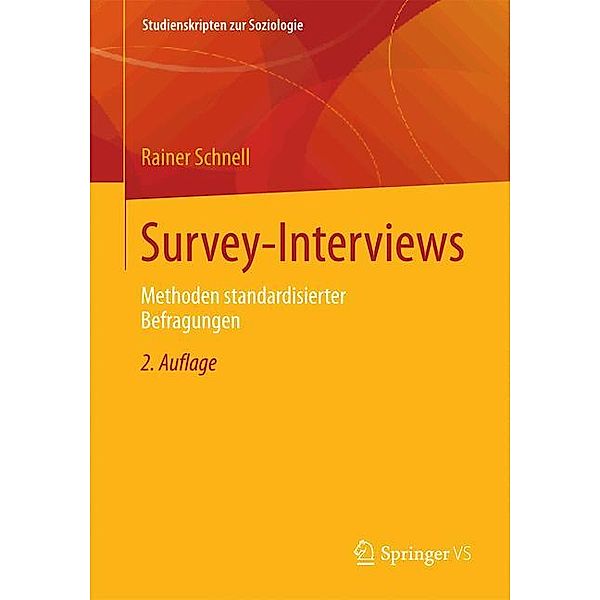Survey-Interviews, Rainer Schnell