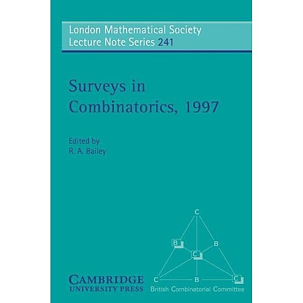 Surveys in Combinatorics, 1997