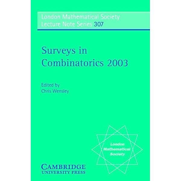 Surveys in Combinatorics 2003