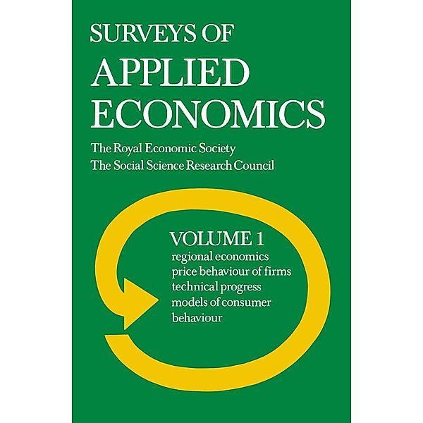 Surveys of Applied Economics, Royal Economic Society, Sociel Science Research Council