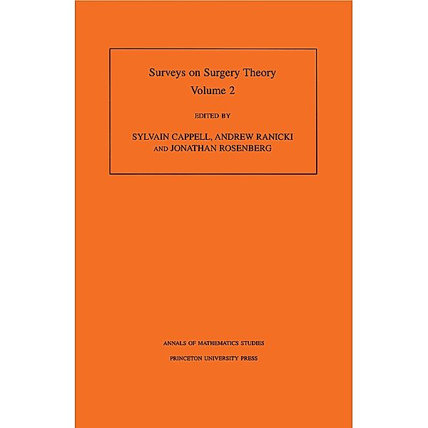 Surveys on Surgery Theory (AM-149), Volume 2 / Annals of Mathematics Studies