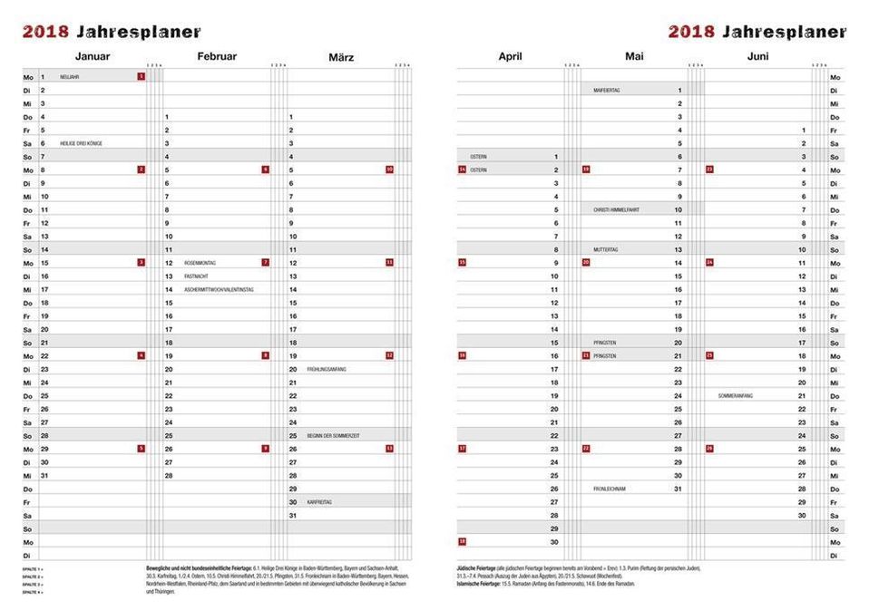 Survival Kalenderbuch A6 2018 - Kalender bei Weltbild.de kaufen