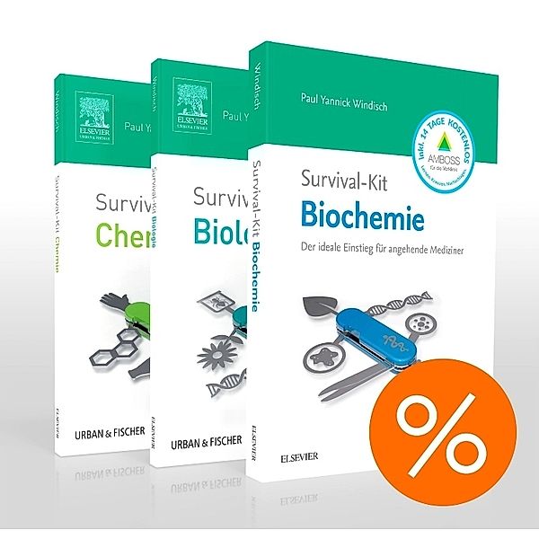 Survival-Kit Biochemie, Biologie und Chemie, 3 Bde., Paul Y. Windisch