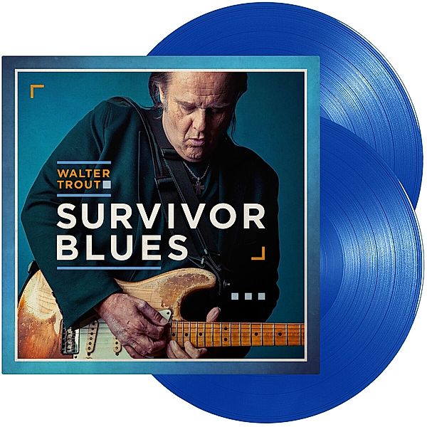 Survivor Blues (2lp 140 Gr. Blue Vinyl Gatefold), Walter Trout
