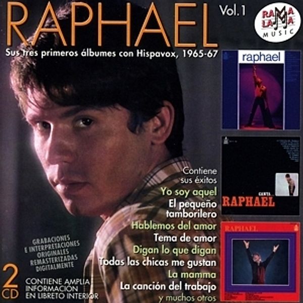 Sus Tres Primeros Albumes Con Hispavox 1, Raphael