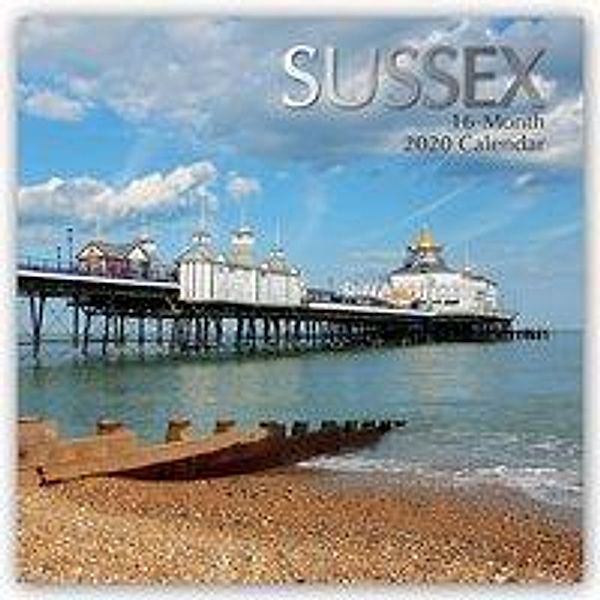 Sussex 2020 - 16-Monatskalender, The Gifted Stationery Co. Ltd