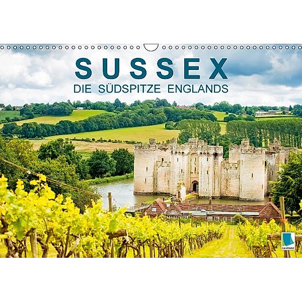 Sussex - die Südspitze Englands (Wandkalender 2018 DIN A3 quer) Dieser erfolgreiche Kalender wurde dieses Jahr mit gleic, CALVENDO