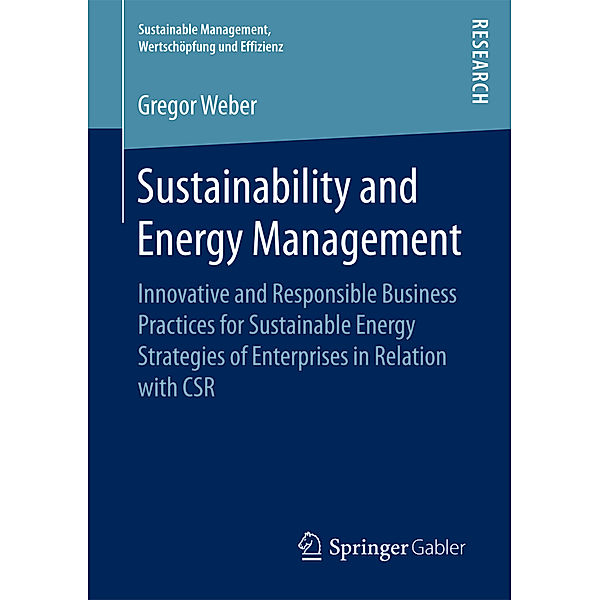 Sustainability and Energy Management, Gregor Weber