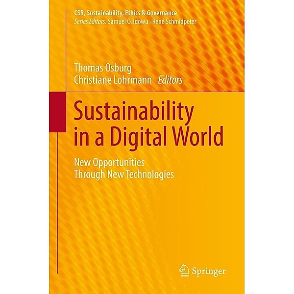 Sustainability in a Digital World / CSR, Sustainability, Ethics & Governance